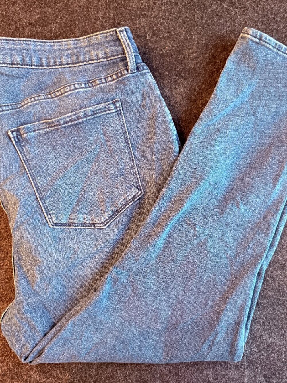 Old Navy WOW Super Skinny Jeans Women's 18 High Rise Medium Wash Stretch